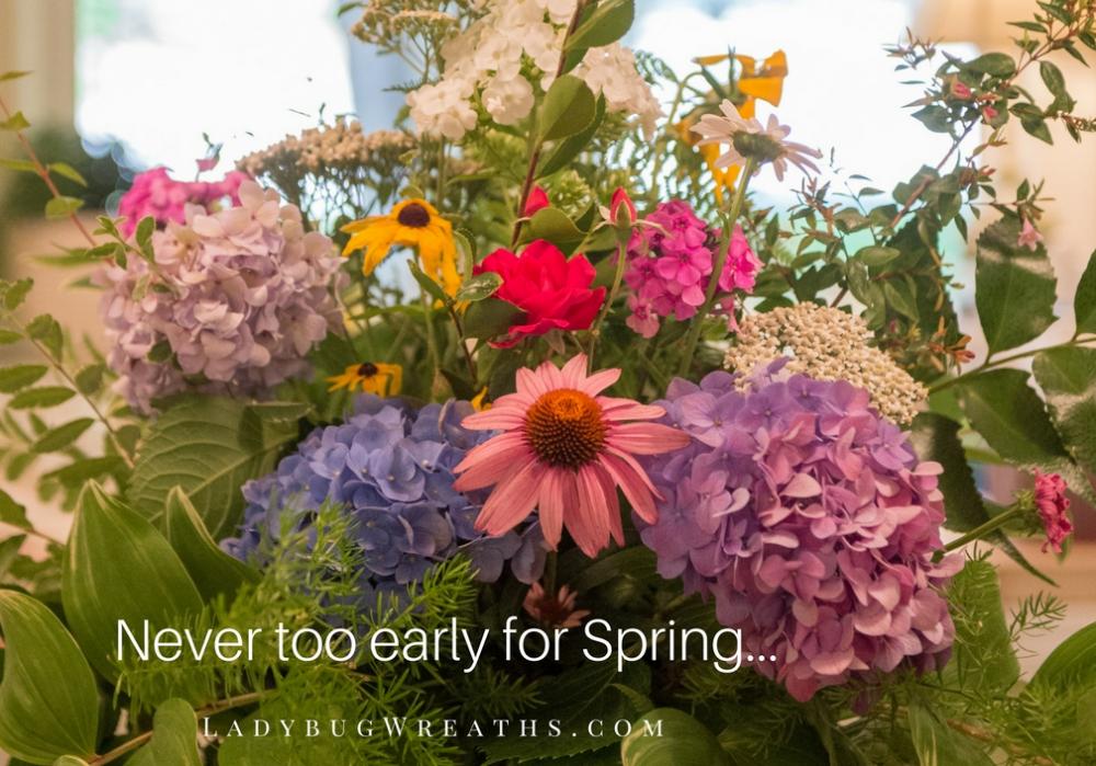 Yes, There Is A Time For Spring Wreaths